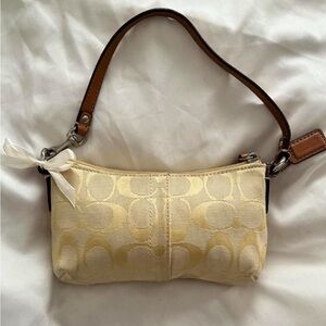 Yellow Coach Bag